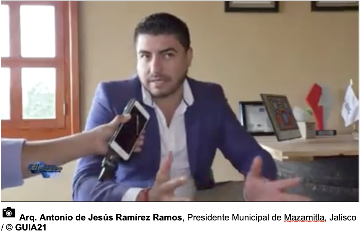 Arq. Antonio de Jesús Ramírez Ramos_Pdte. Mazamitla_Jal