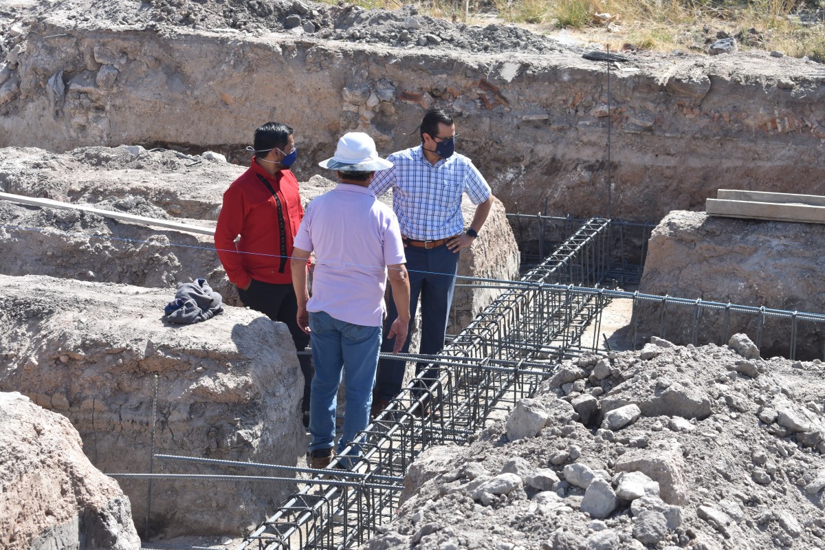 En tiempo la construcción de la biblioteca virtual que se construye en la preparatoria de Villa&nbsp;Corona